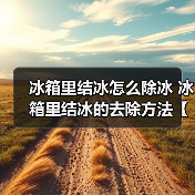 冰箱里结冰怎么除冰 冰箱里结冰的去除方法【详解】(图2) 冰箱里结冰怎么除冰 冰箱里结冰的去除方法【详解】(图2)
