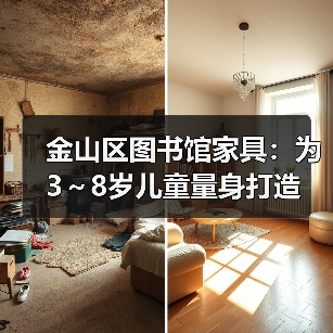 金山区图书馆家具：为3～8岁儿童量身打造（图3）