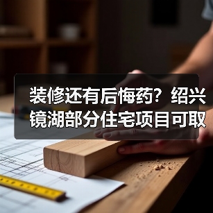 装修还有后悔药？绍兴镜湖部分住宅项目可取消户内全装修（图4）