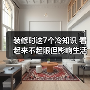 装修时这7个冷知识 看起来不起眼但影响生活（图3）