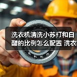 洗衣机清洗小苏打和白醋的比例怎么配置 洗衣机清洗小苏打和白醋的配置比例【详解】（图3）