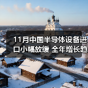 11月中国半导体设备进口小幅放缓 全年增长趋势未改（图4）