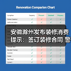 安徽滁州发布装修消费提示：签订装修合同 警惕“消费陷阱”（图4）