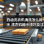 自动洗衣机清洗怎么排水 洗衣机排水技巧及注意事项【详解】（图2）