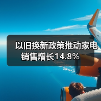 以旧换新政策推动家电销售增长14.8%