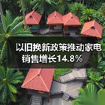 以旧换新政策推动家电销售增长14.8%（图3）