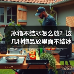 冰箱不结冰怎么放?这几种物品放里面不结冰(图4) 冰箱不结冰怎么放?这几种物品放里面不结冰(图4)