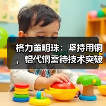 格力董明珠：坚持用铜，铝代铜需待技术突破