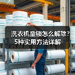 洗衣机童锁怎么解除？5种实用方法详解