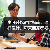 主卧装修避坑指南：这样设计，每天回家都被温柔治愈！（图4）