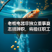 老板电器非独立董事夏志明辞职，将担任职工代表董事（图3）