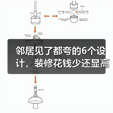 邻居见了都夸的6个设计，装修花钱少还显高级