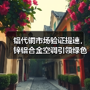 铝代铜市场验证提速,锌铝合金空调引领绿色制造新趋势(图3) 铝代铜市场验证提速,锌铝合金空调引领绿色制造新趋势(图3)