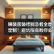 精装房装修别急着全屋定制!避坑指南教你省3w+(图2) 精装房装修别急着全屋定制!避坑指南教你省3w+(图2)