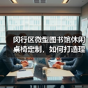 闵行区微型图书馆休闲桌椅定制，如何打造理想阅读空间