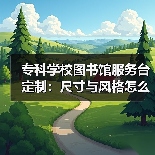 专科学校图书馆服务台定制:尺寸与风格怎么选?(图1) 专科学校图书馆服务台定制:尺寸与风格怎么选?(图1)