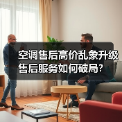 空调售后高价乱象升级 售后服务如何破局?(图3) 空调售后高价乱象升级 售后服务如何破局?(图3)
