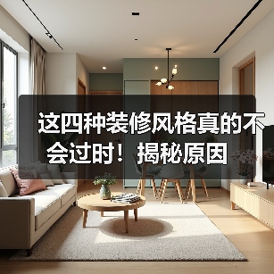 这四种装修风格真的不会过时！揭秘原因