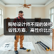 揭秘设计师不提的装修省钱方案,高性价比出效果(图3) 揭秘设计师不提的装修省钱方案,高性价比出效果(图3)