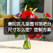 普陀区儿童图书馆吧台尺寸怎么定？定制方案全解析（图3）