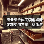 商业综合体阅读角桌椅定制实用方案:材质与布局全解析(图3) 商业综合体阅读角桌椅定制实用方案:材质与布局全解析(图3)