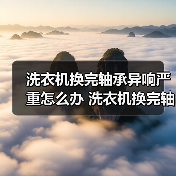 洗衣机换完轴承异响严重怎么办 洗衣机换完轴承异响严重解决方法【详解】(图4) 洗衣机换完轴承异响严重怎么办 洗衣机换完轴承异响严重解决方法【详解】(图4)