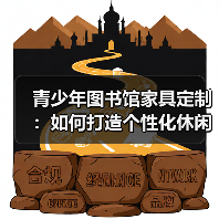 青少年图书馆家具定制：如何打造个性化休闲阅览空间？（图2）