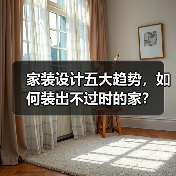 家装设计五大趋势，如何装出不过时的家？（图2）