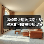 装修设计避坑指南：这些真相别被样板房误导！（图4）