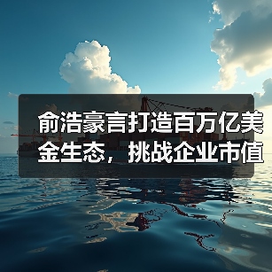 俞浩豪言打造百万亿美金生态，挑战企业市值天花板（图2）