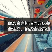俞浩豪言打造百万亿美金生态，挑战企业市值天花板（图3）
