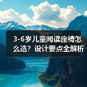 3-6岁儿童阅读座椅怎么选？设计要点全解析（图3）