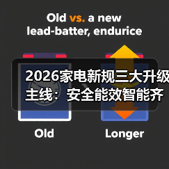2026家电新规三大升级主线：安全能效智能齐发力