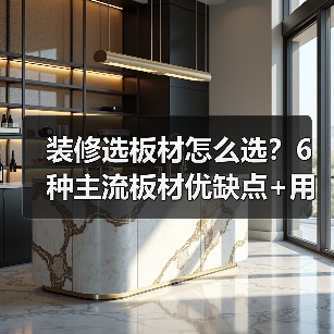 装修选板材怎么选？6种主流板材优缺点+用法拆解，小白也能对号入座