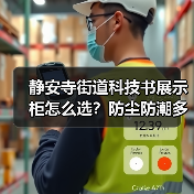 静安寺街道科技书展示柜怎么选？防尘防潮多材质定制方案（图4）