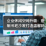 企业休闲空间升级：定制书吧沙发打造温馨环境（图3）