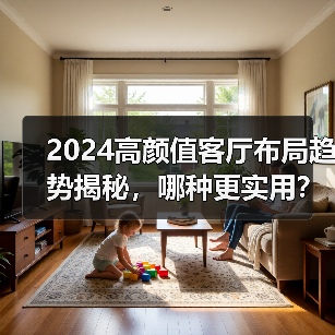 2024高颜值客厅布局趋势揭秘，哪种更实用？