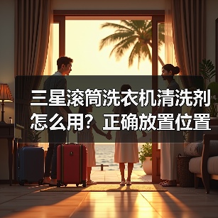 三星滚筒洗衣机清洗剂怎么用？正确放置位置和使用技巧详解（图3）