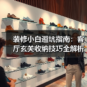 装修小白避坑指南：客厅玄关收纳技巧全解析（图2）