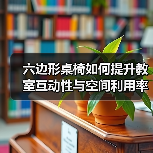 六边形桌椅如何提升教室互动性与空间利用率？