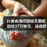 抖音直播权限被无限期回收37万账号,违规原因引热议(图2) 抖音直播权限被无限期回收37万账号,违规原因引热议(图2)