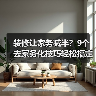 装修让家务减半？9个去家务化技巧轻松搞定（图3）