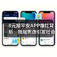 8元报平安APP爆红背后:独居焦虑引发社会热议(图1) 8元报平安APP爆红背后:独居焦虑引发社会热议(图1)