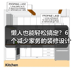懒人也能轻松搞定?6个减少家务的装修设计秘密(图2) 懒人也能轻松搞定?6个减少家务的装修设计秘密(图2)