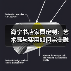 海宁书店家具定制:艺术感与实用如何完美融合(图2) 海宁书店家具定制:艺术感与实用如何完美融合(图2)