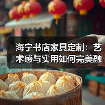 海宁书店家具定制:艺术感与实用如何完美融合(图4) 海宁书店家具定制:艺术感与实用如何完美融合(图4)