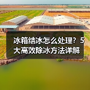 冰箱结冰怎么处理?5大高效除冰方法详解(图1) 冰箱结冰怎么处理?5大高效除冰方法详解(图1)