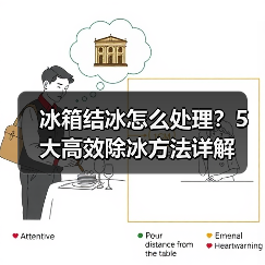 冰箱结冰怎么处理?5大高效除冰方法详解(图4) 冰箱结冰怎么处理?5大高效除冰方法详解(图4)