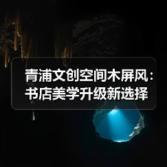 青浦文创空间木屏风：书店美学升级新选择（图2）