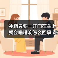 冰箱只要一开门在关上就会嗡嗡响怎么回事 冰箱只要一开门在关上就会嗡嗡响原因【详解】